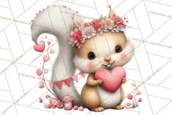 Love In Nature Clipart PNG, Whimsical Hearts Product Image 5