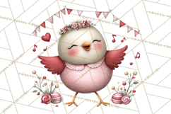 Love In Nature Clipart PNG, Whimsical Hearts Product Image 4