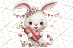 Love In Nature Clipart PNG, Whimsical Hearts Product Image 3