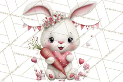 Love In Nature Clipart PNG, Whimsical Hearts Product Image 3