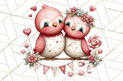 Love In Nature Clipart PNG, Whimsical Hearts Product Image 3