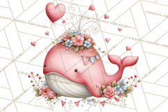 Love In Nature Clipart PNG, Whimsical Hearts Product Image 3