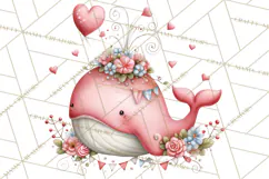 Love In Nature Clipart PNG, Whimsical Hearts Product Image 3