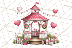 Love In Nature Clipart PNG, Whimsical Hearts Product Image 5
