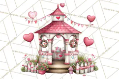 Love In Nature Clipart PNG, Whimsical Hearts Product Image 5