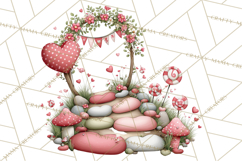 Love In Nature Clipart PNG, Whimsical Hearts Product Image 2