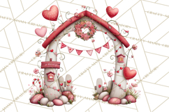 Love In Nature Clipart PNG, Whimsical Hearts Product Image 3