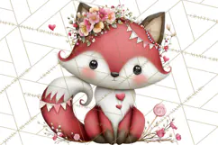 Love In Nature Clipart PNG, Whimsical Hearts Product Image 2