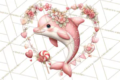 Love In Nature Clipart PNG, Whimsical Hearts Product Image 3