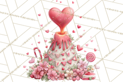 Love In Nature Clipart PNG, Whimsical Hearts Product Image 5