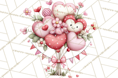 Love In Nature Clipart PNG, Whimsical Hearts Product Image 4