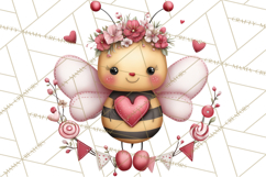 Love In Nature Clipart PNG, Whimsical Hearts Product Image 5