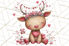 Love In Nature Clipart PNG, Whimsical Hearts Product Image 2