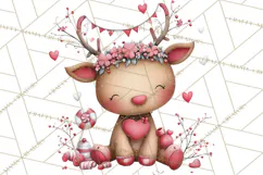 Love In Nature Clipart PNG, Whimsical Hearts Product Image 2