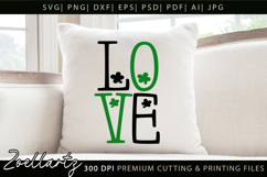 St Patrick's Day SVG Lucky Shamrock Irish-ish T-shirt Design Product Image 2