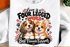 Love Is a Four Legged Word PNG Product Image 1