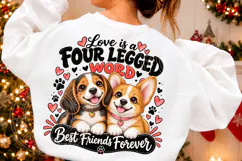 Love Is a Four Legged Word PNG Product Image 2