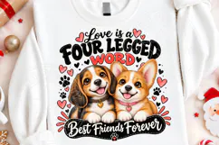 Love Is a Four Legged Word PNG Product Image 4