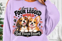 Love Is a Four Legged Word PNG Product Image 5