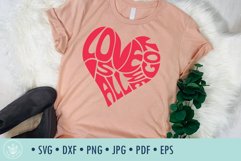 Love is all we got| Valentine&#039;s Day Word Art Product Image 1