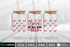 Love Is All You Need SVG, Valentine's Day SVG Design Product Image 1