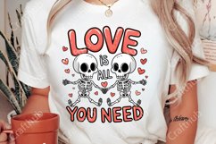 Love Is All You Need Png, Valentine&#039;s Day Love Quotes Png Product Image 2