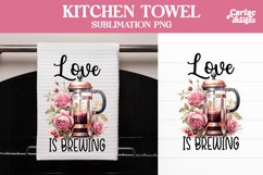 love is brewing sublimation