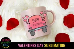 Love is In The Air Valentine Car Sublimation Design Ideas- SUBLIMATION VALENTINES DAY PNG DESIGN IDEAS 3