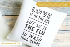 Love Is In The Air Valentines Day SVG