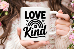 Love Is Kind SVG | Be Kind SVG | Kindness SVG | Self Love Product Image 3