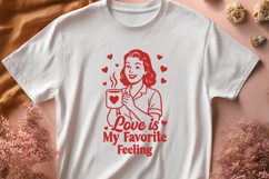 Retro Valentine Quotes SVG PNG Bundle | Vintage Love Woman Product Image 3