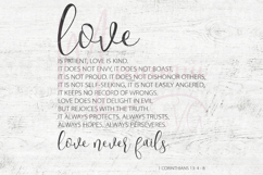 Love is Patient Svg, Love is Kind Svg Product Image 4