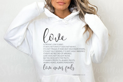 Love is Patient Svg, Love is Kind Svg Product Image 1