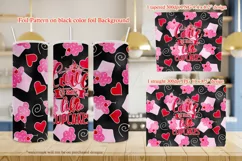 Love is Sweet like Cupcakes 20oz Valentine Tumbler Design Product Image 2