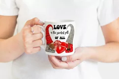 Love Is the Greatest Gift Of All | Valentines Gnomes Print Product Image 2