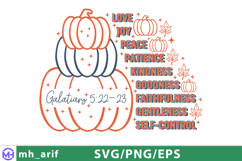 Love, Joy, Peace, Patience, Kindness, Goodness, Faithfulness Product Image 1