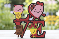 Love topper 3D SVG Product Image 2