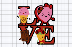 Love topper 3D SVG Product Image 3