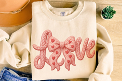 Love Patchwork PNG, Valentine's Day PNG, Xoxo PNG, Cupid PNG Product Image 3