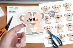Sticker Love Koala Product Image 1