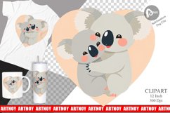 Clipart Love Koala Product Image 1