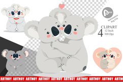 Clipart Love Koala Product Image 1