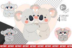 Clipart Love Koala Product Image 1