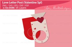 Love Letter Candy dome Holder Product Image 3