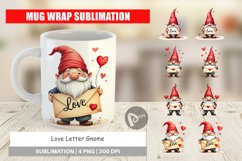 Mug Wrap Design Love Letter Gnome Product Image 1