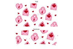 love letter valentine themed 40oz tumbler wrap design featuring valentine style artwork available as digital files ready to download for crafting and decor projects