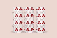 love letter valentine skinny tumbler sublimation wrap with high resolution and transparant background are for 20oz and 30oz skinny tumbler