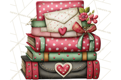 Romantic Valentine Letters, Cards, Envelopes, Mailboxes PNG Product Image 3
