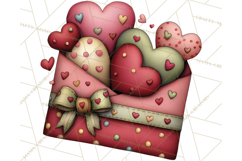Romantic Valentine Letters, Cards, Envelopes, Mailboxes PNG Product Image 3