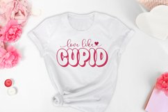 Love like cupid svg Retro Valentine svg Valentine's day svg Product Image 2